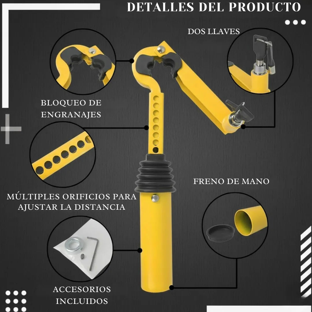 Cerradura Antirrobo para Freno de Mano