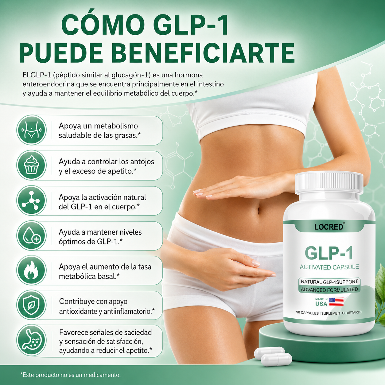 GLP-Activate - la hormona de la saciedad ahora en capsulas