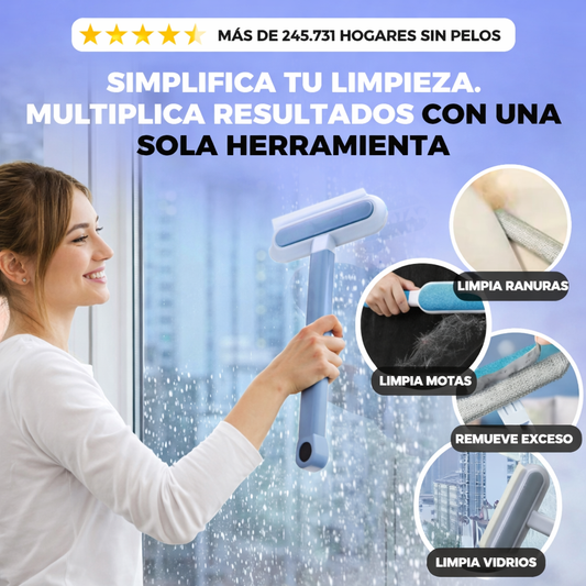 CleanForce 4 en 1™– Herramienta Multifuncional para el Hogar
