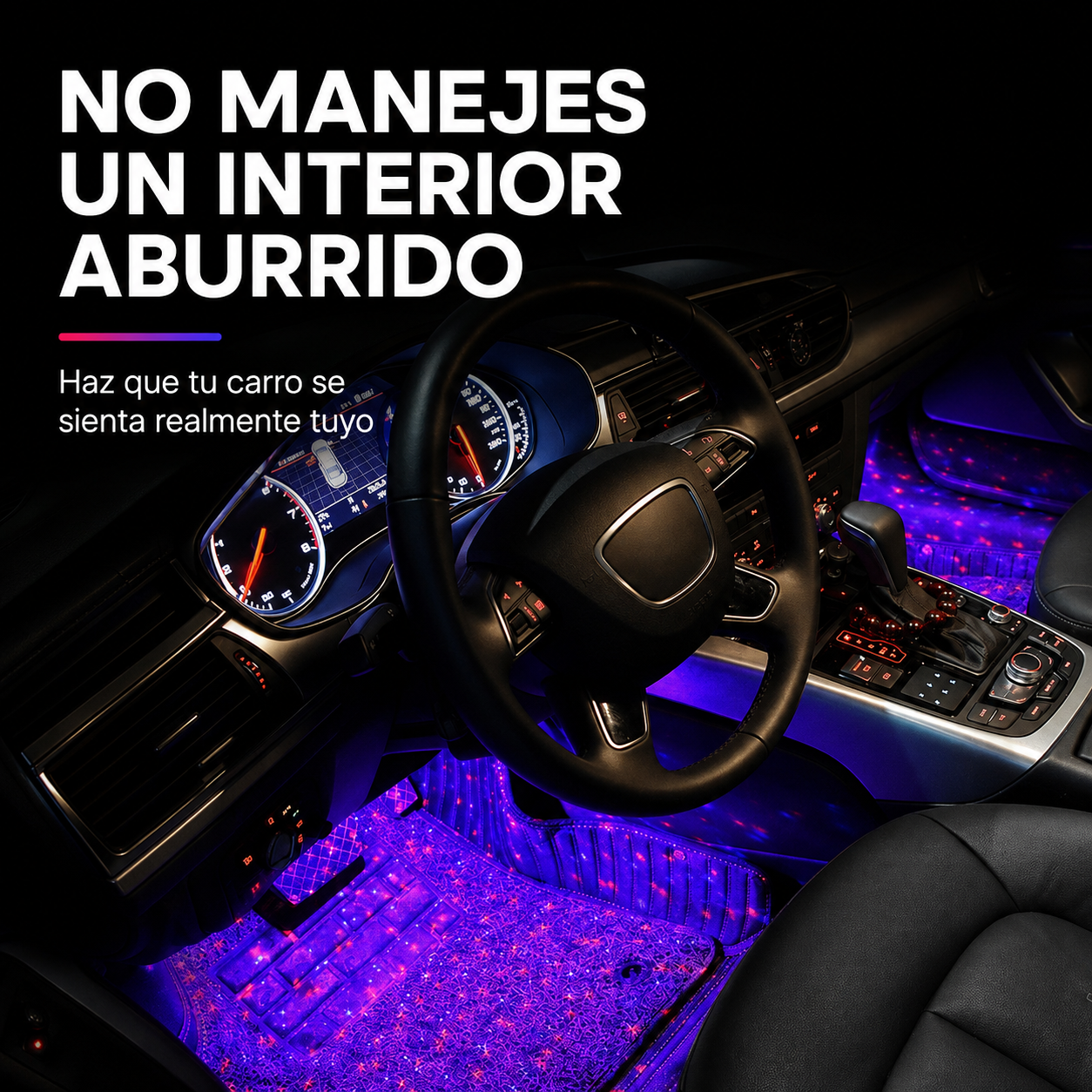 Luces LED RGB para Carro: enciende tu estilo