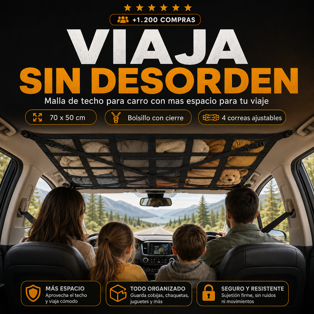 Malla de techo: aprovecha cada espacio