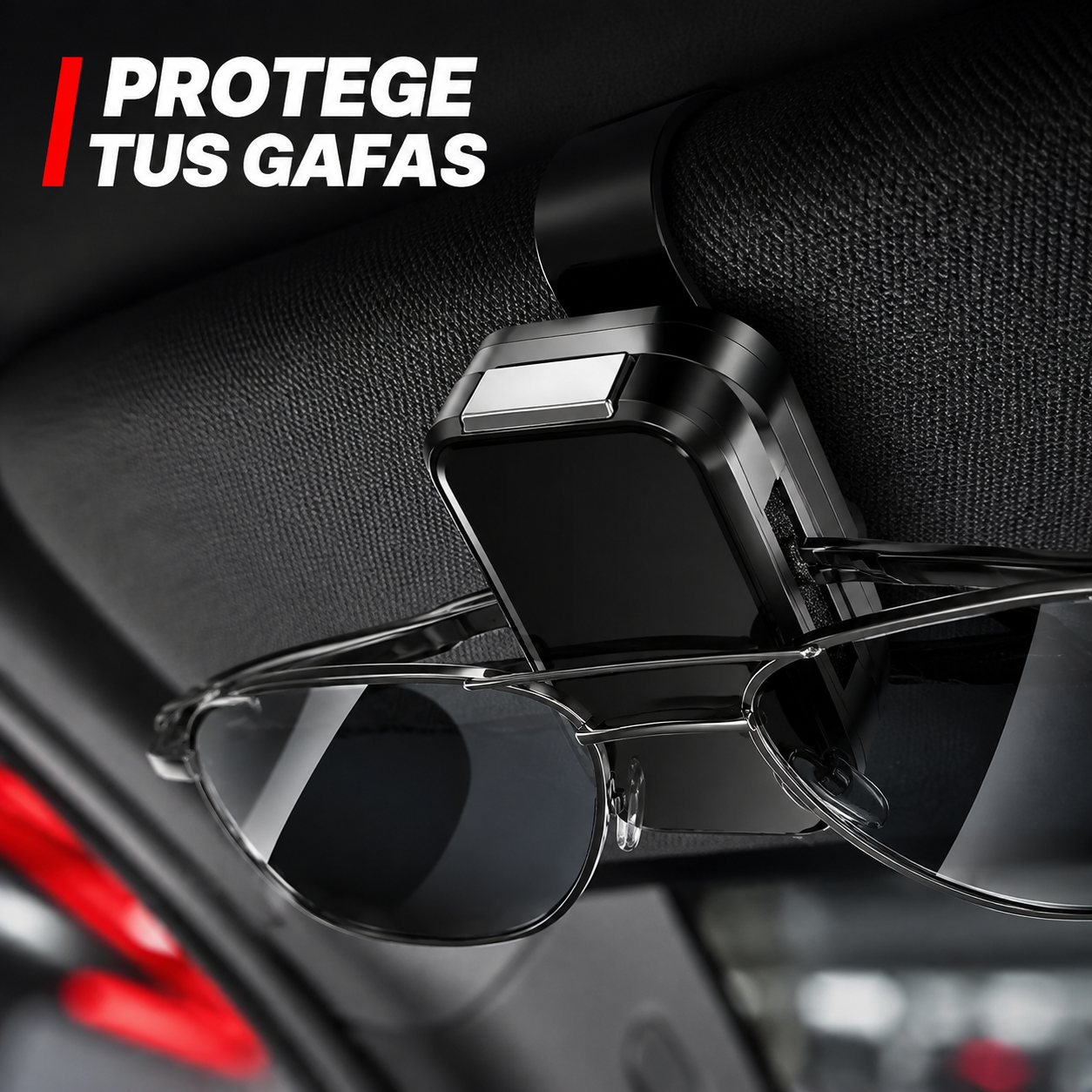Clip para Gafas de Coche | Tus Gafas en su Lugar