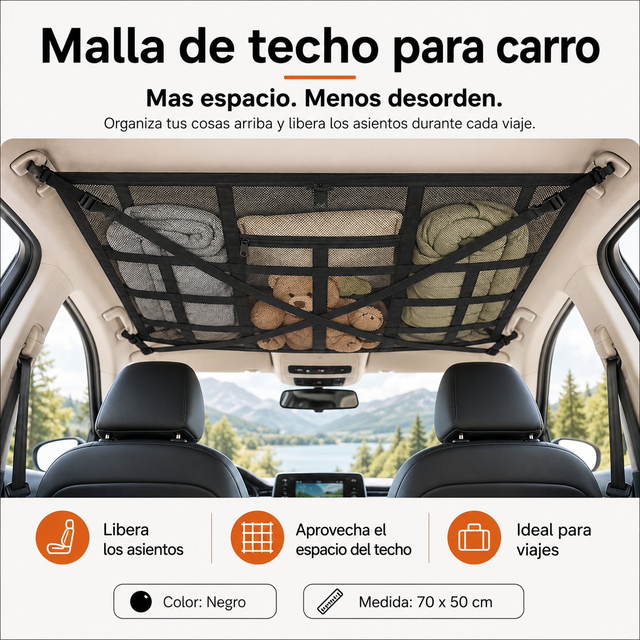 Malla de techo: aprovecha cada espacio