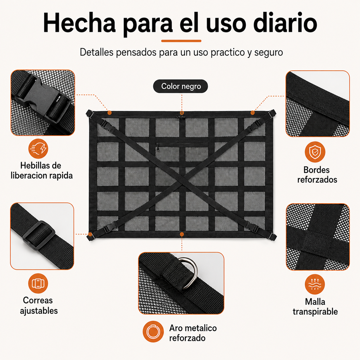 Malla de techo: aprovecha cada espacio