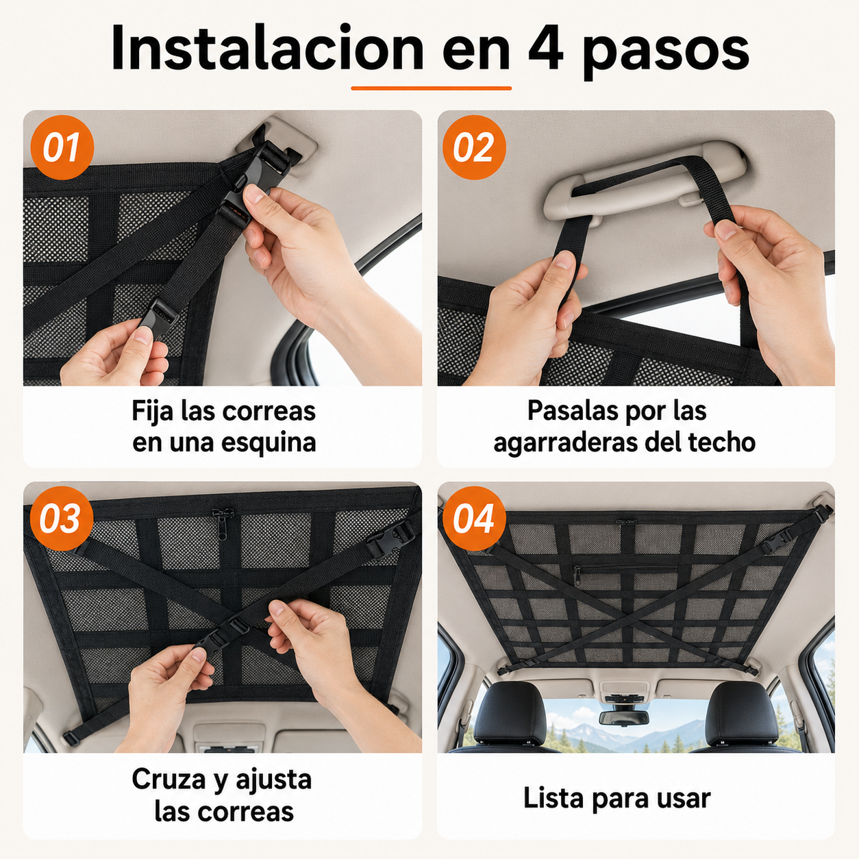 Malla de techo: aprovecha cada espacio