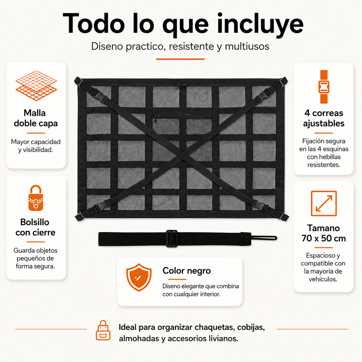 Malla de techo: aprovecha cada espacio