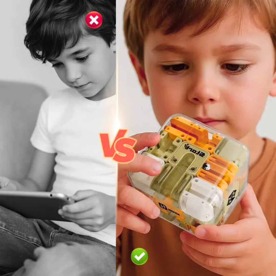 Cubo Laberinto 3D Rolling Ball