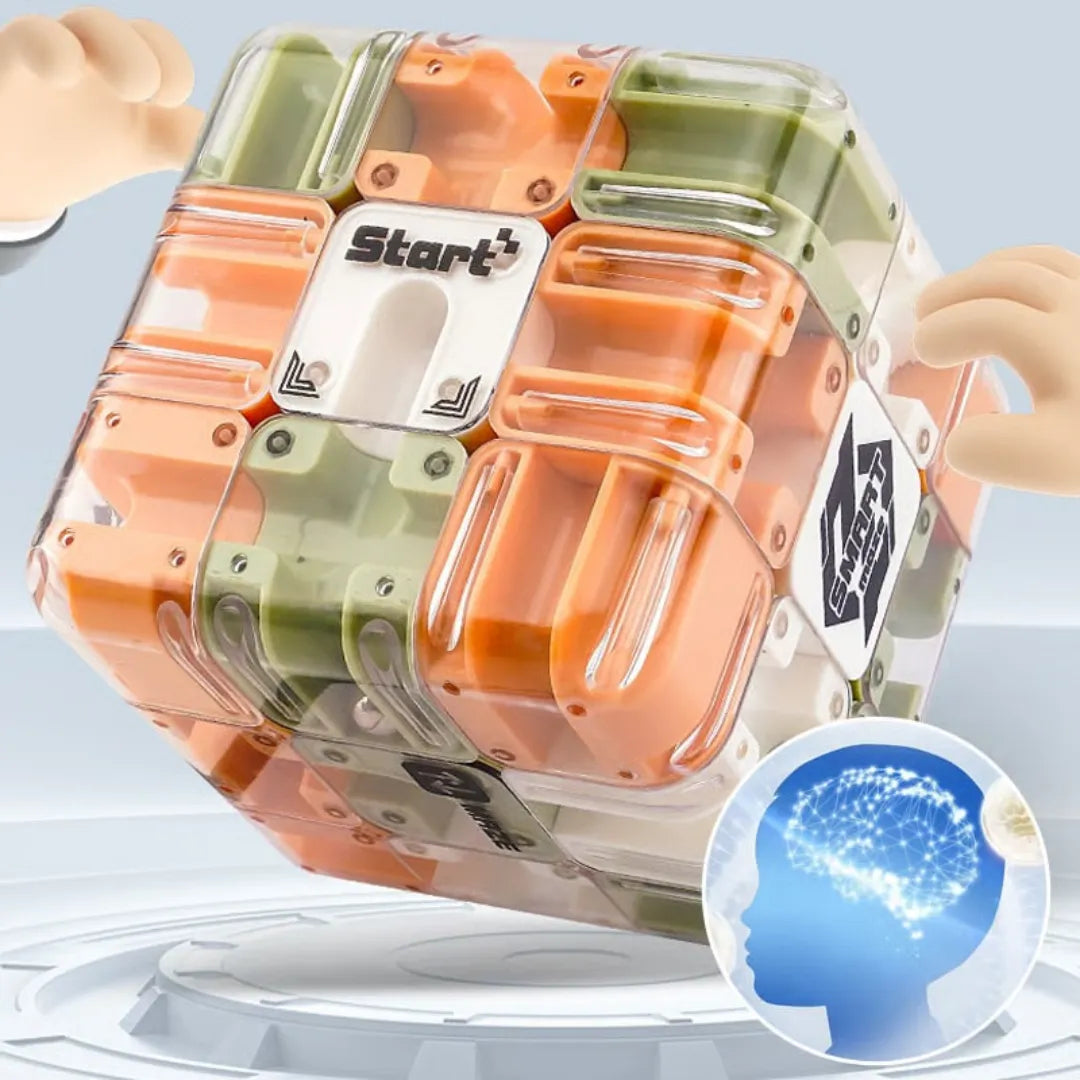 Cubo Laberinto 3D Rolling Ball