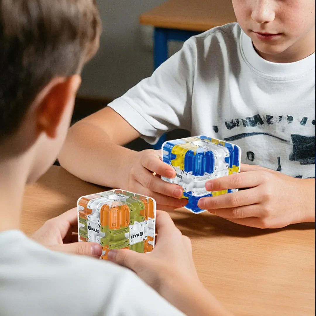 Cubo Laberinto 3D Rolling Ball