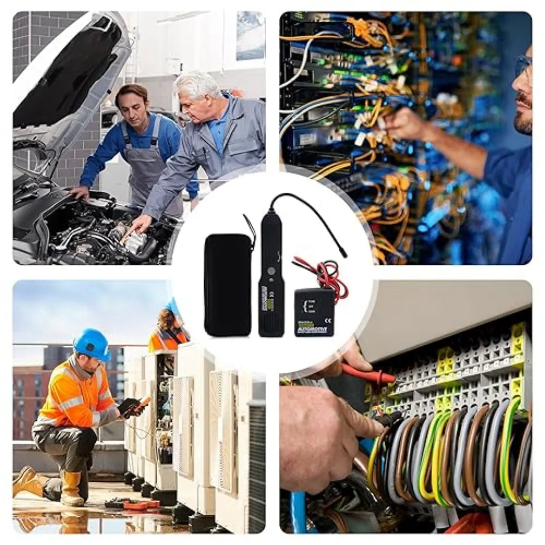 Detector de cortos, empalmes defectuosos y daños eléctricos