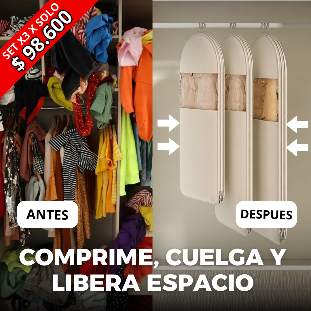 Set de 3 fundas de lujo - comprimibles