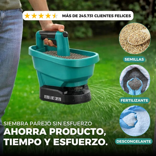 Esparcidor Inalámbrico de 6 Velocidades