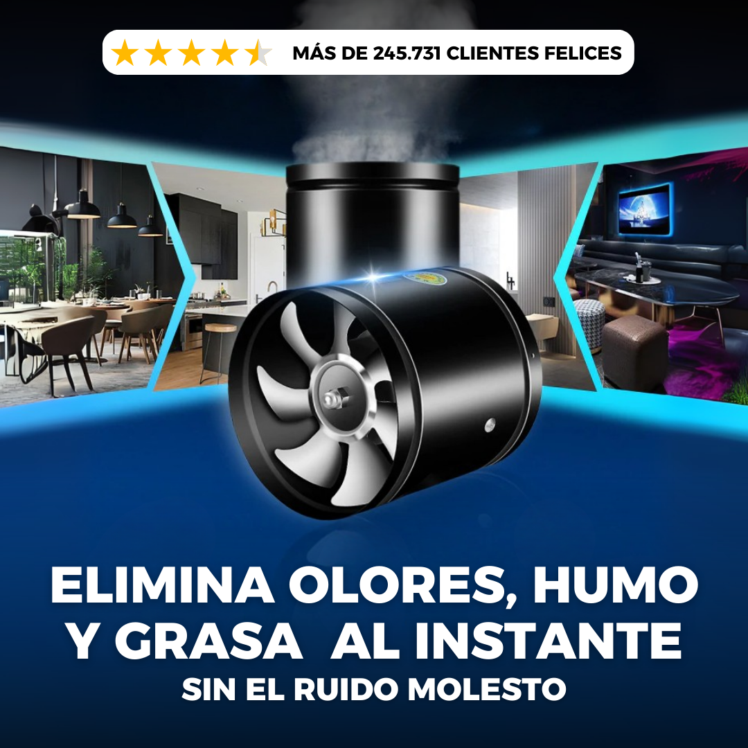 Extractor de aire silencioso - XM5