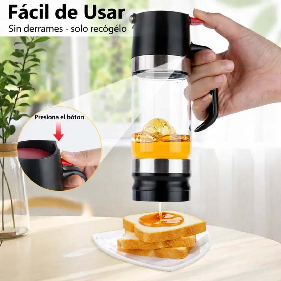 Dispensador de Miel en Vidrio