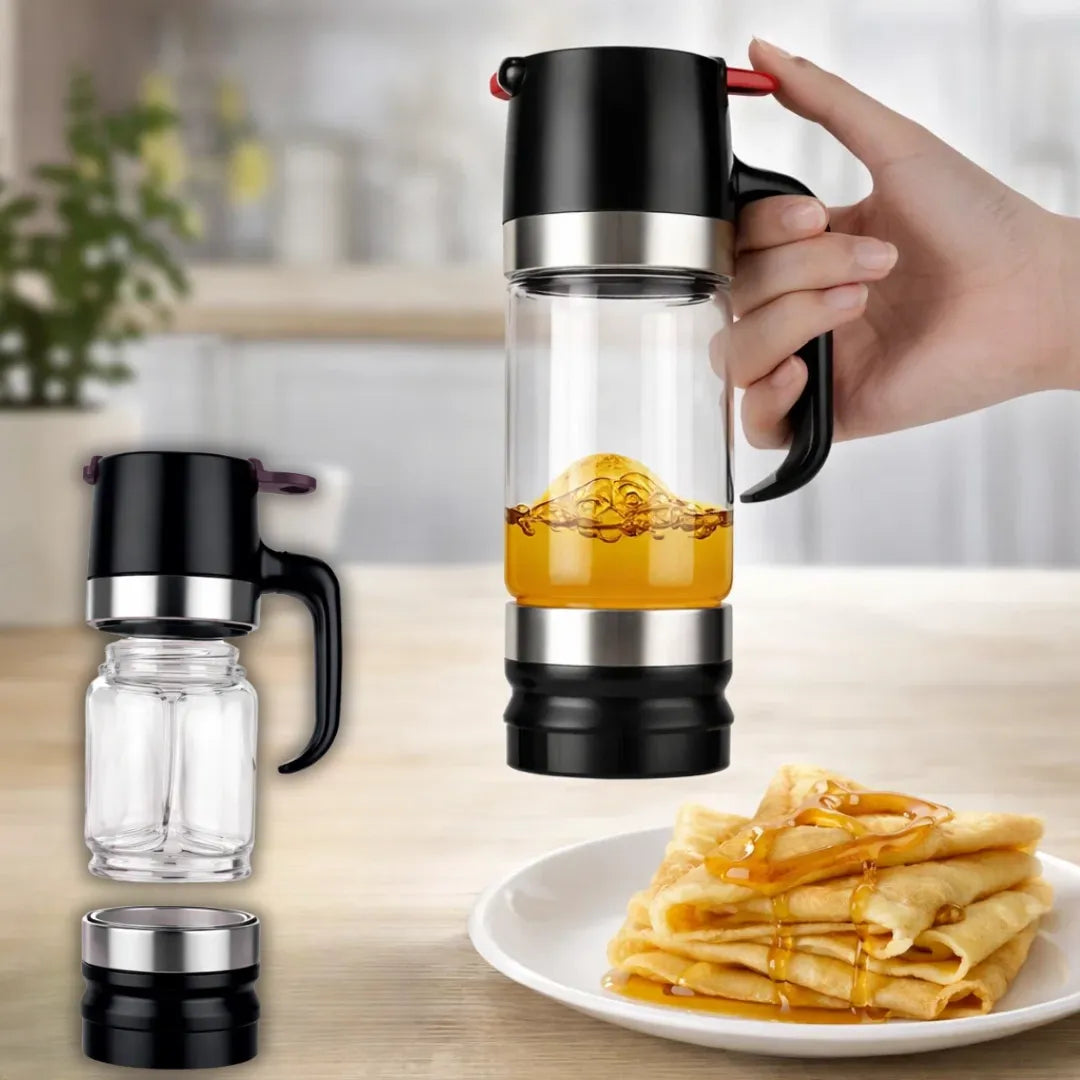 Dispensador de Miel en Vidrio