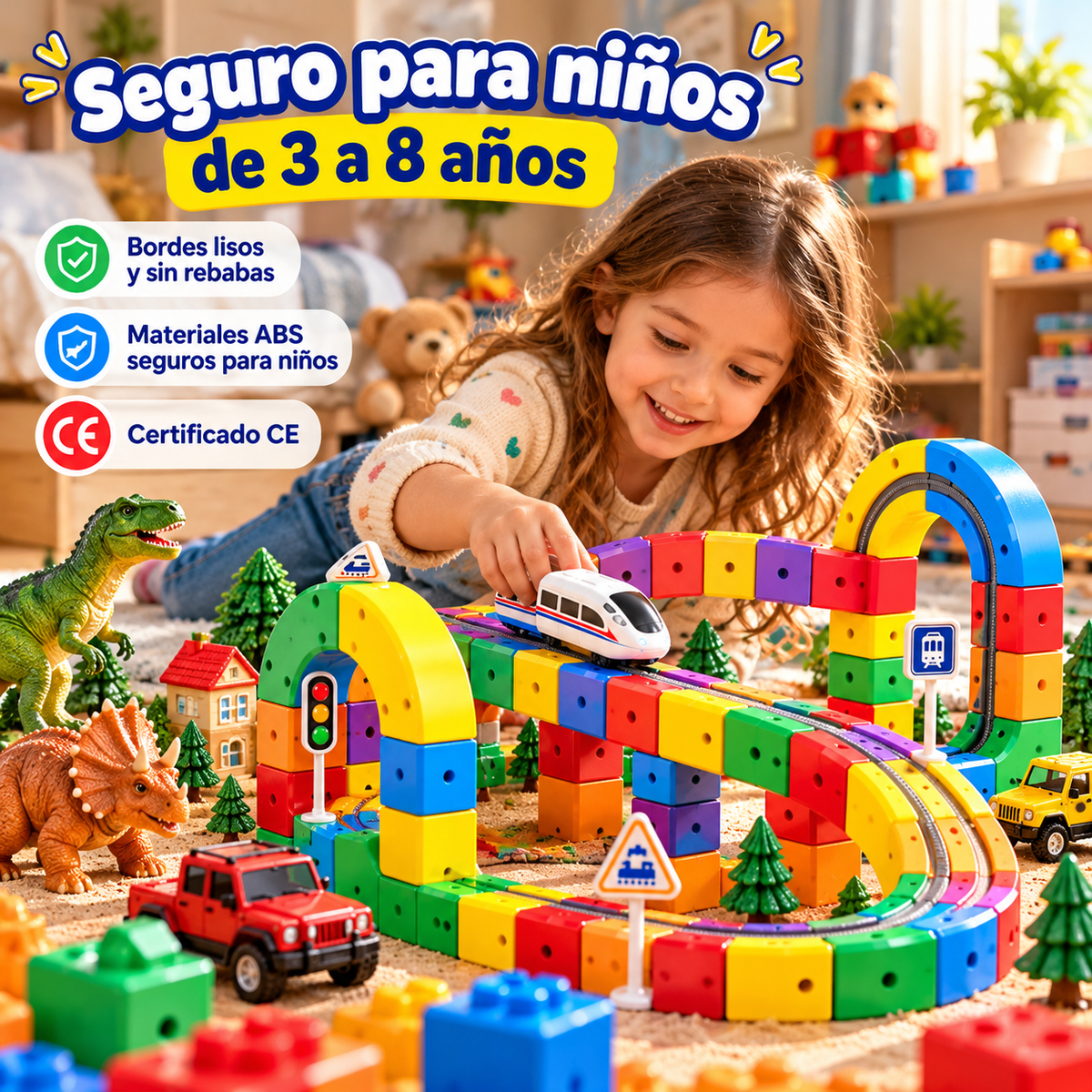 Tren magnético: Imaginación sin límites