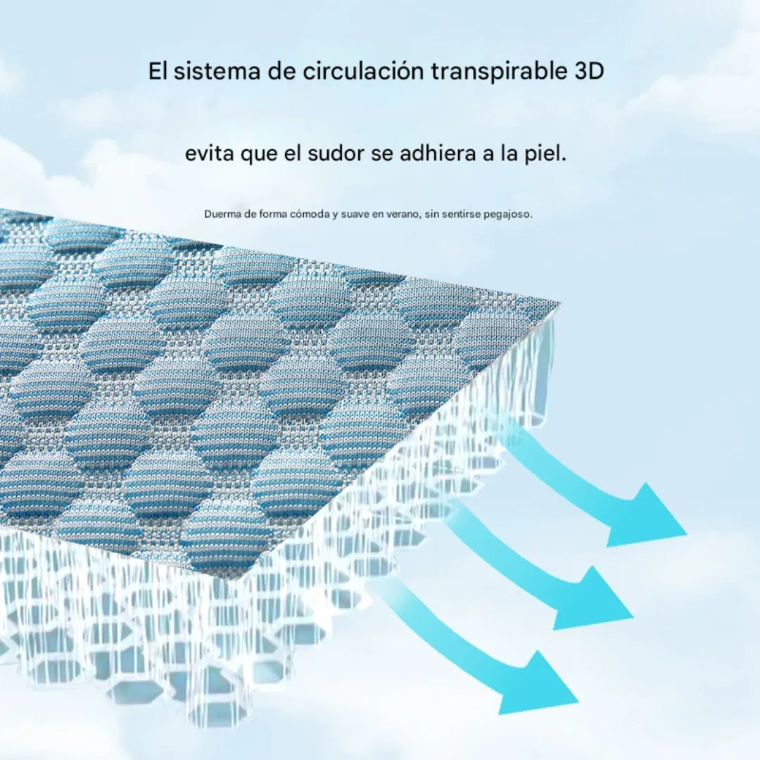Duerme relajado y cómodo con la almohada fría Ice Silky 😴❄️