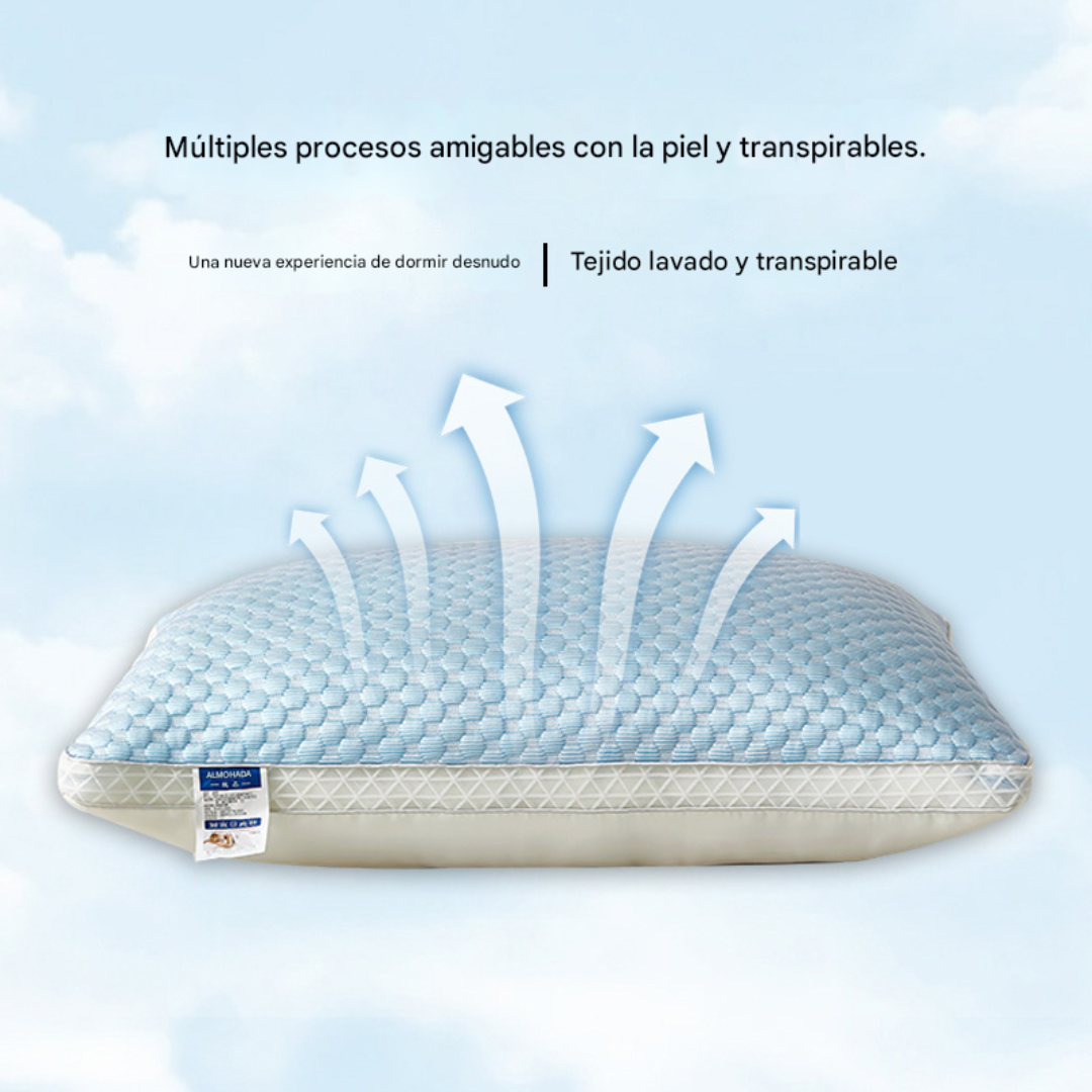 Duerme relajado y cómodo con la almohada fría Ice Silky 😴❄️