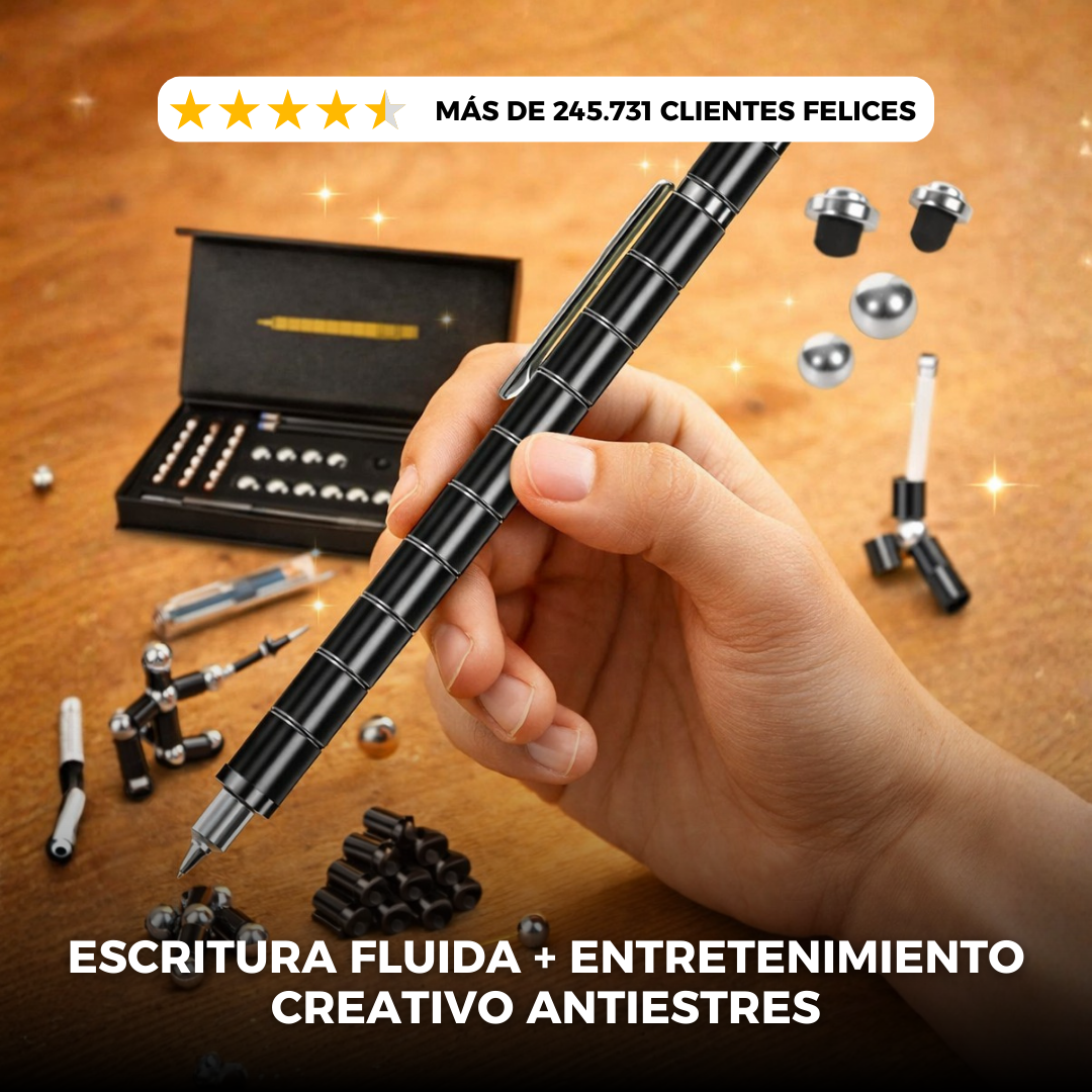 Bolígrafo Magnético: Escribe, Transforma, Relájate.