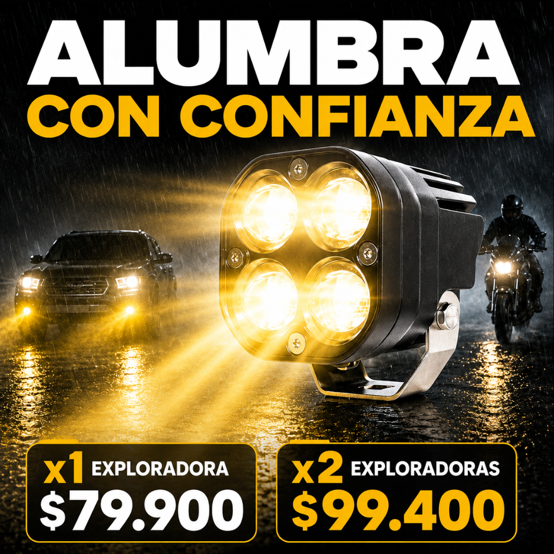 EXPLORADORA ANTINIEBLA: Conduce con Más Confianza