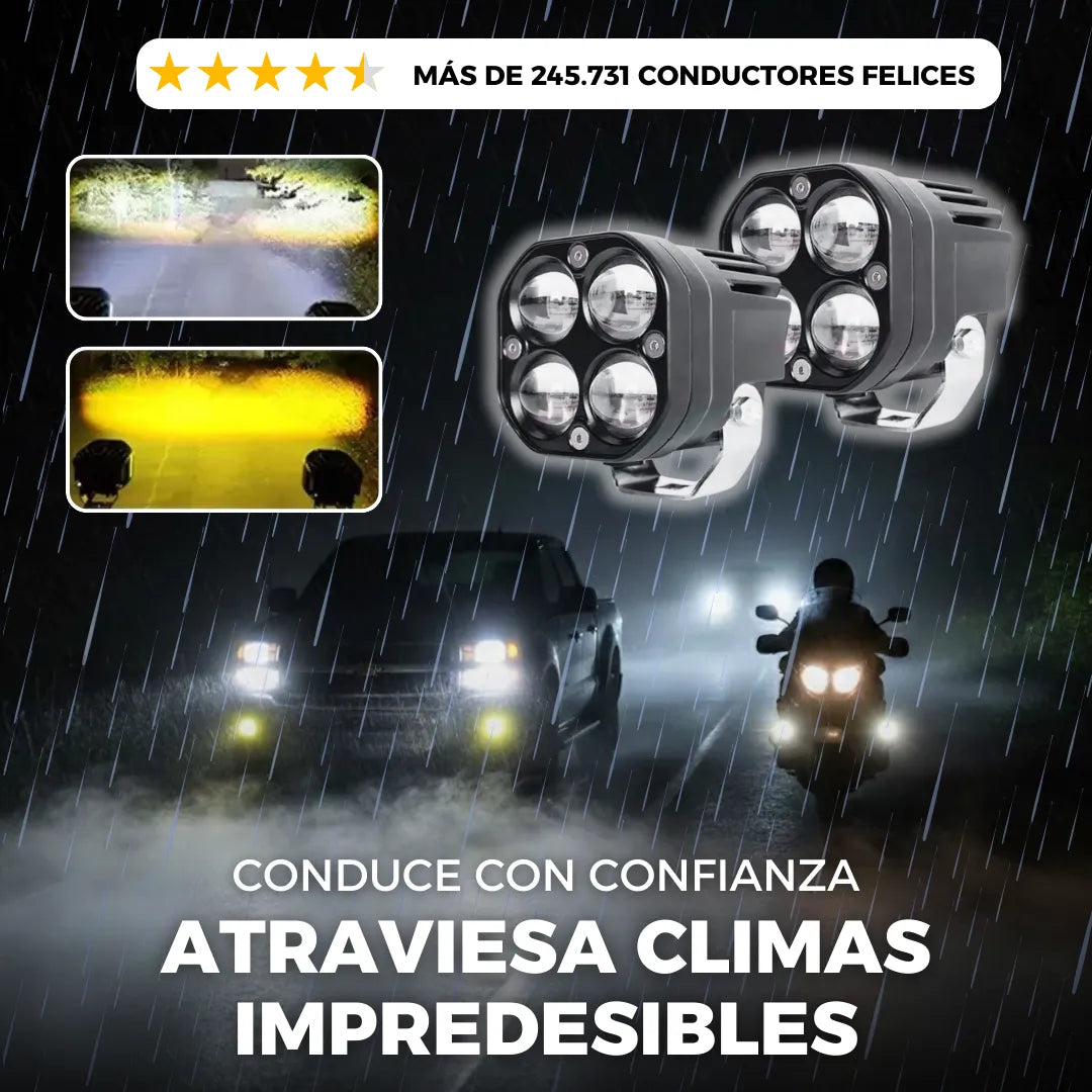 Exploradoras Antiniebla 4x4