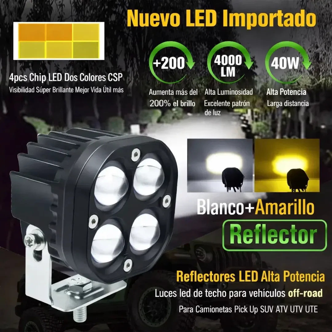 Exploradoras Antiniebla 4x4