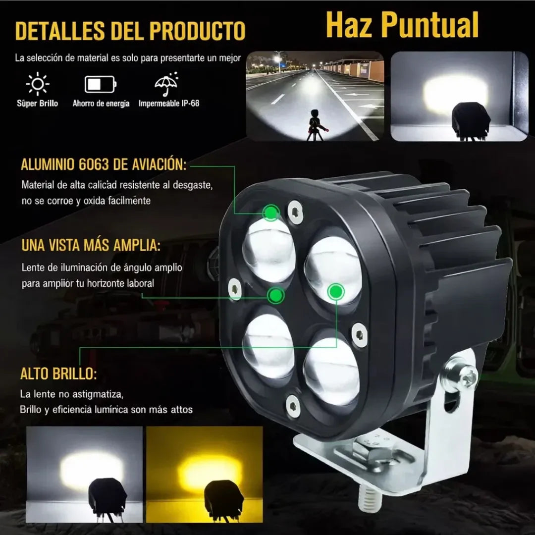 Exploradoras Antiniebla 4x4