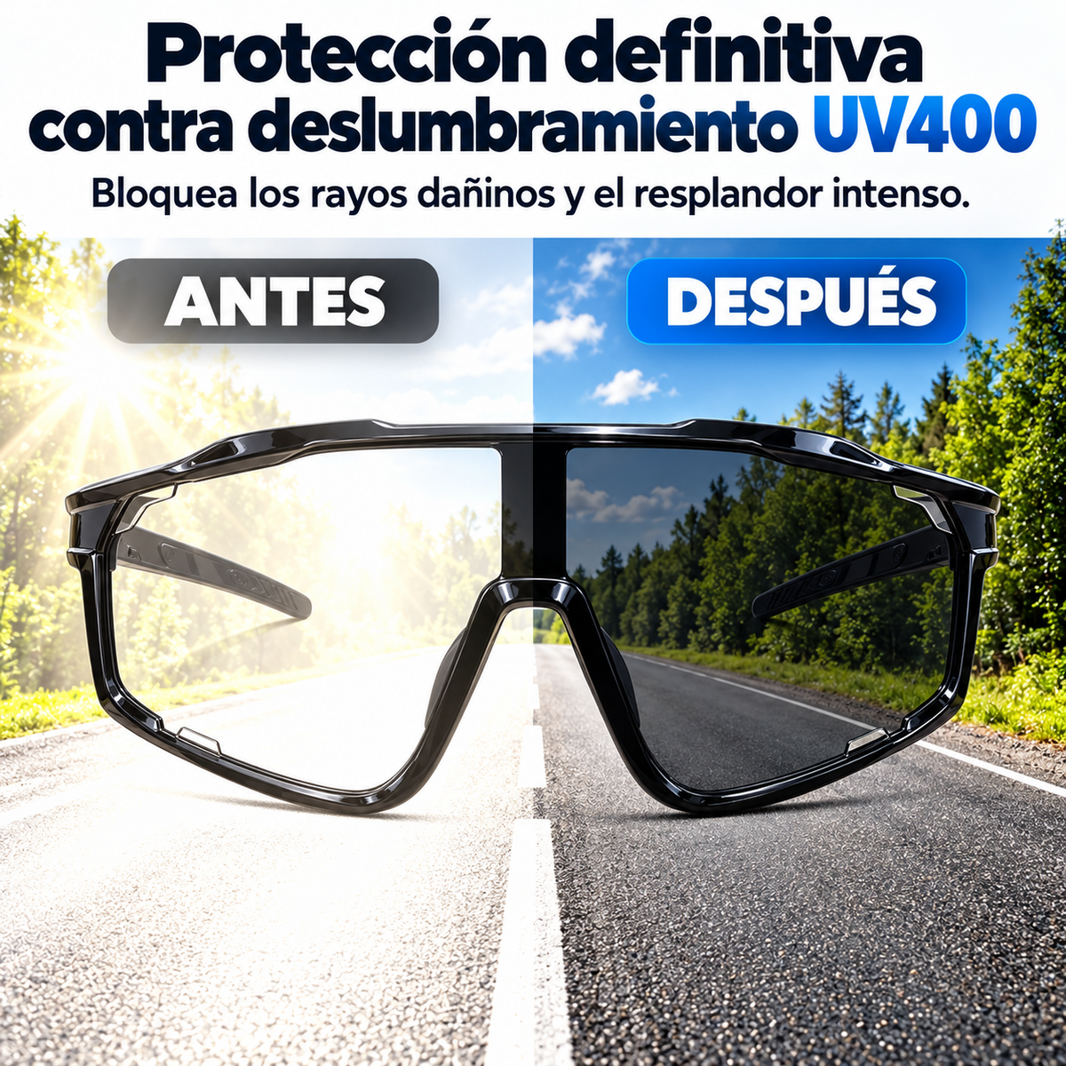 Gafas Fotocromáticas para Running y Ciclismo