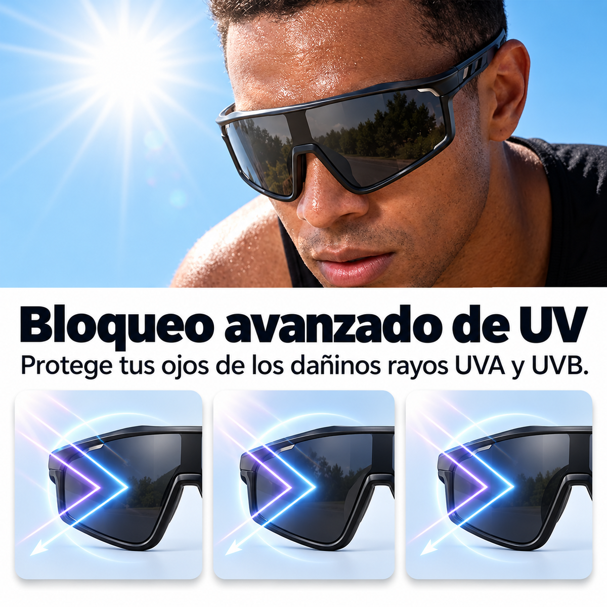 Gafas Fotocromáticas para Running y Ciclismo
