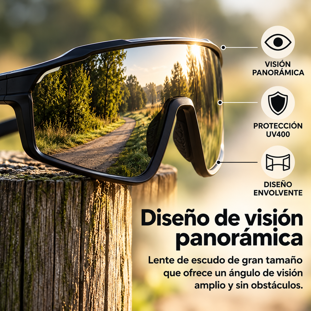 Gafas Fotocromáticas para Running y Ciclismo