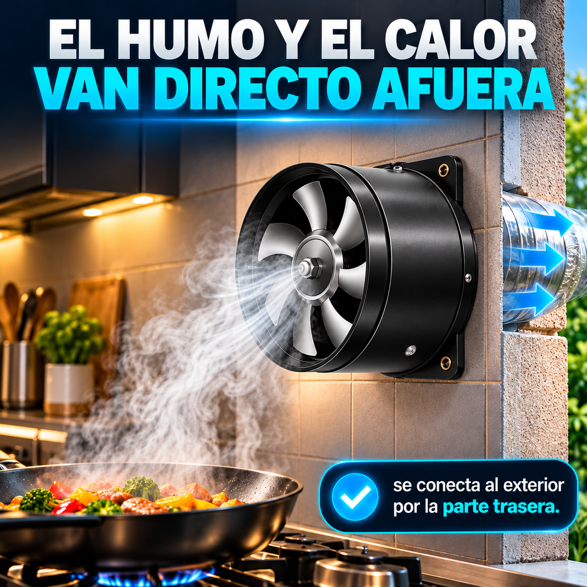 EXTRACTOR SILENCIOSO: jubila ese extractor que ya no rinde