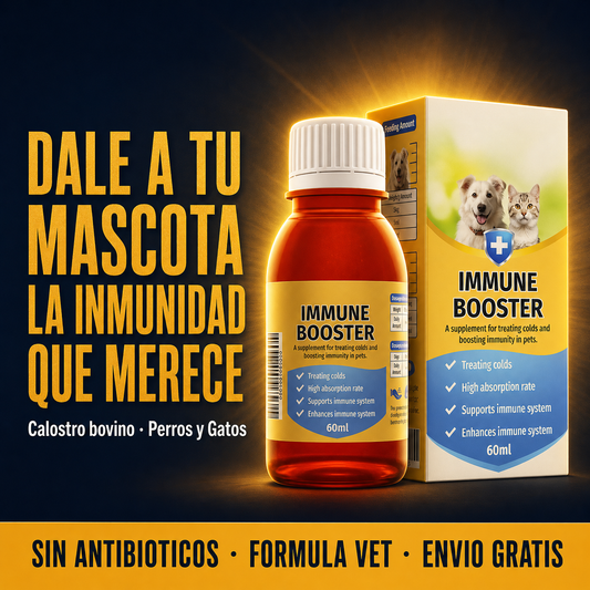 Immunol Booster - Dale a tu mascota la inmunidad que merece.