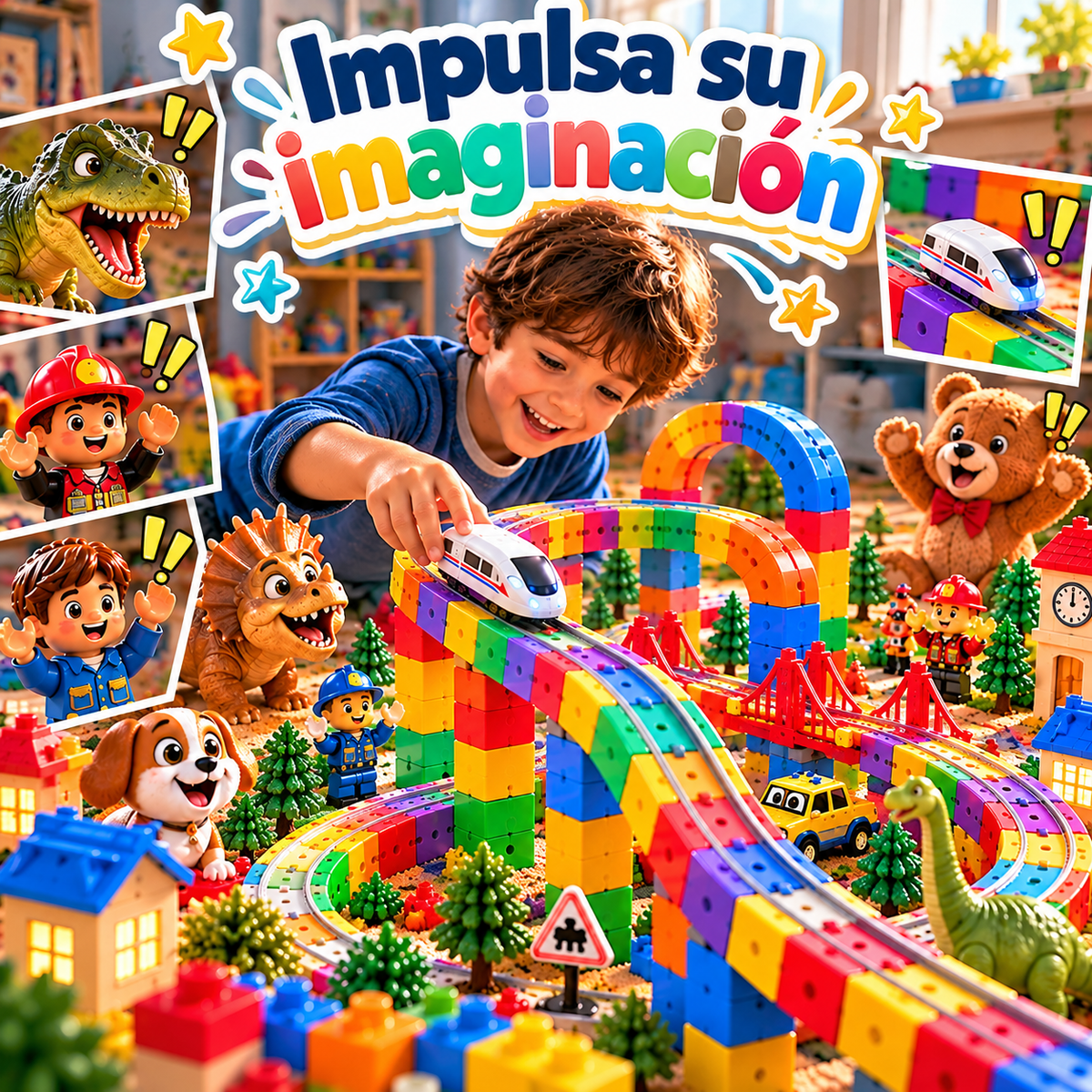 Tren magnético: Imaginación sin límites