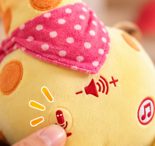 Jirafa de Peluche Interactiva — Canta, Baila y Repite