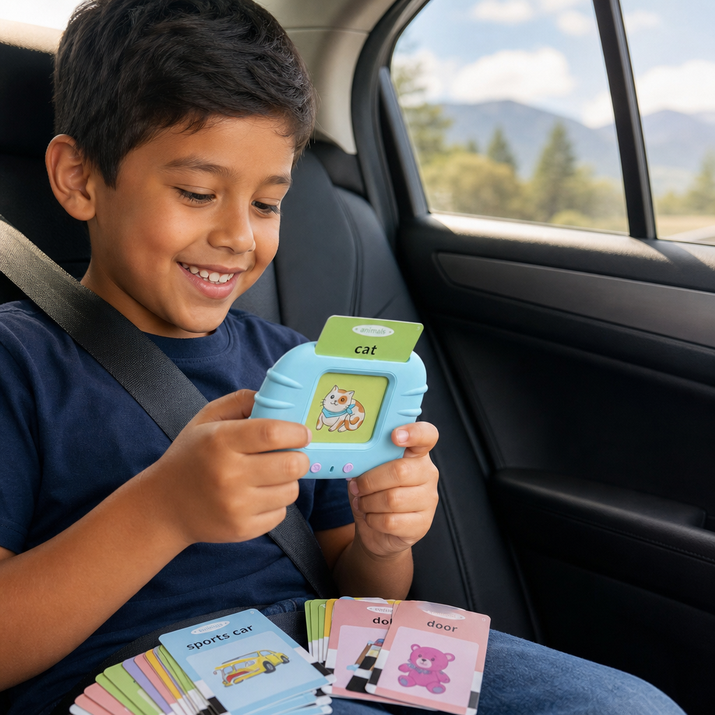 Juego de cartas parlantes en inglés