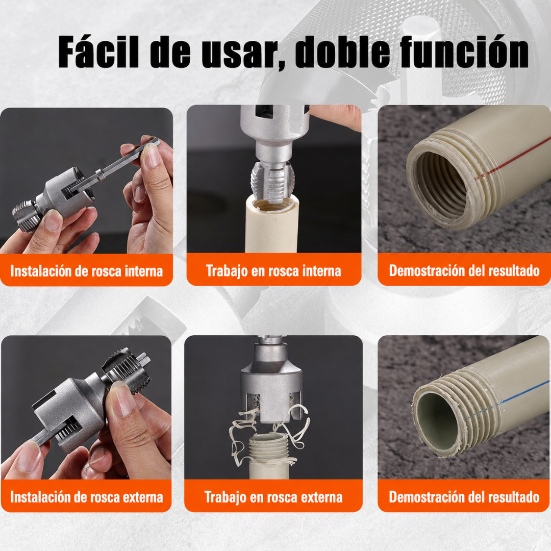 Kit de 2 roscadores de 20 y 26mm