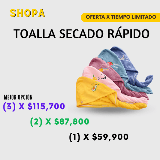 TOALLA DE SECADO RÁPIDO