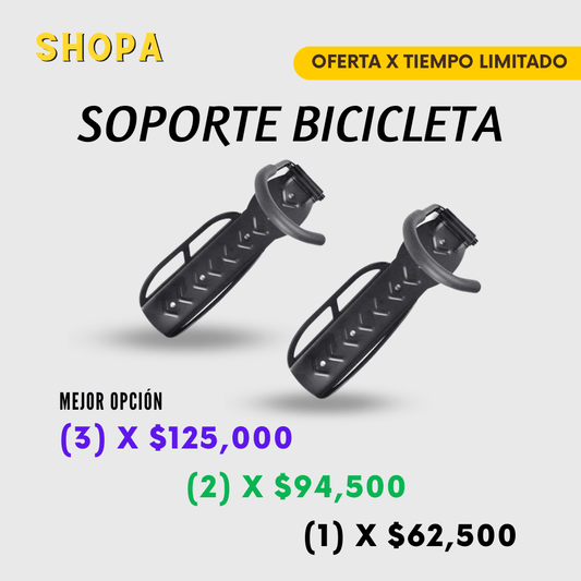 SOPORTE PARA BICICLETA EN PARED