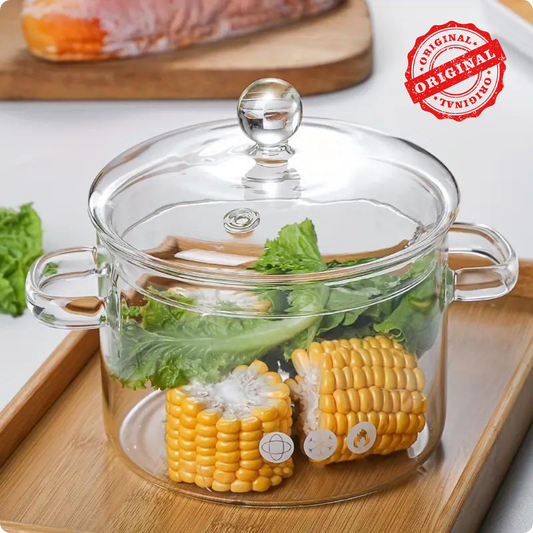 Glass Pot - Combo Olla de Vidrio 1500 ml