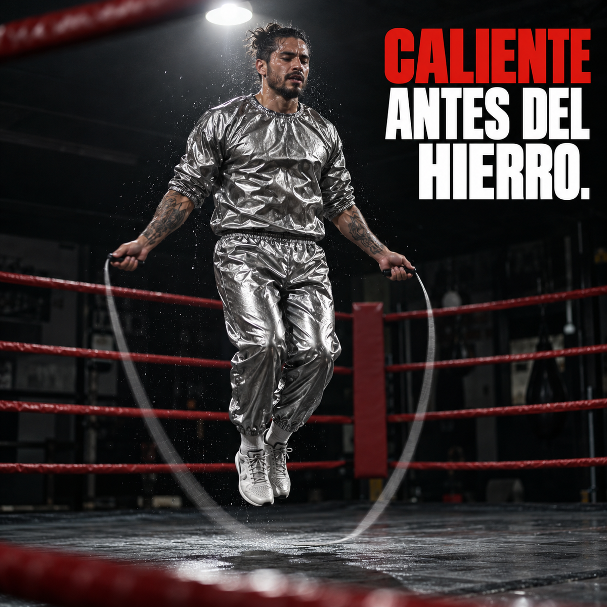 Traje Sauna Old School: Cardio de Tarima
