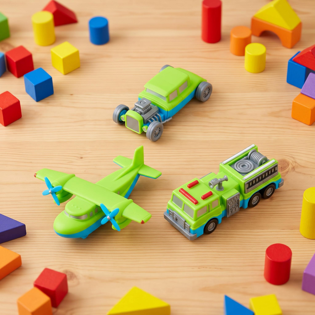 Set 3 en 1 de Vehículos Magnéticos