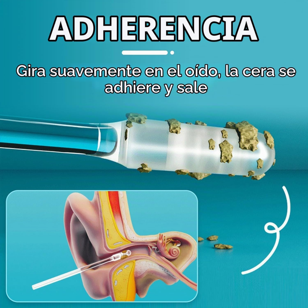 Set de limpiadores de oídos adhesivos