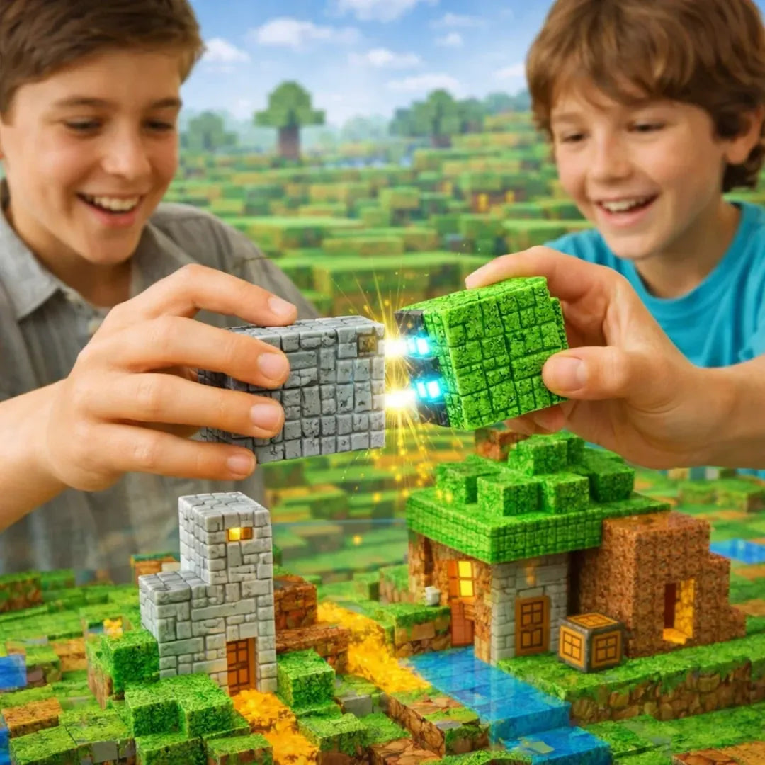 Set de Construcción Magnéticos - MagnetCraft 1.0