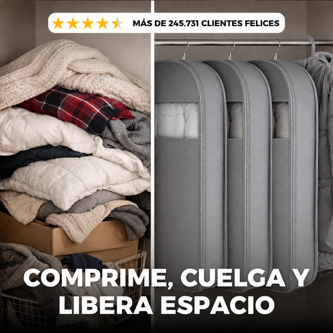 Set de 3 fundas de lujo - comprimibles