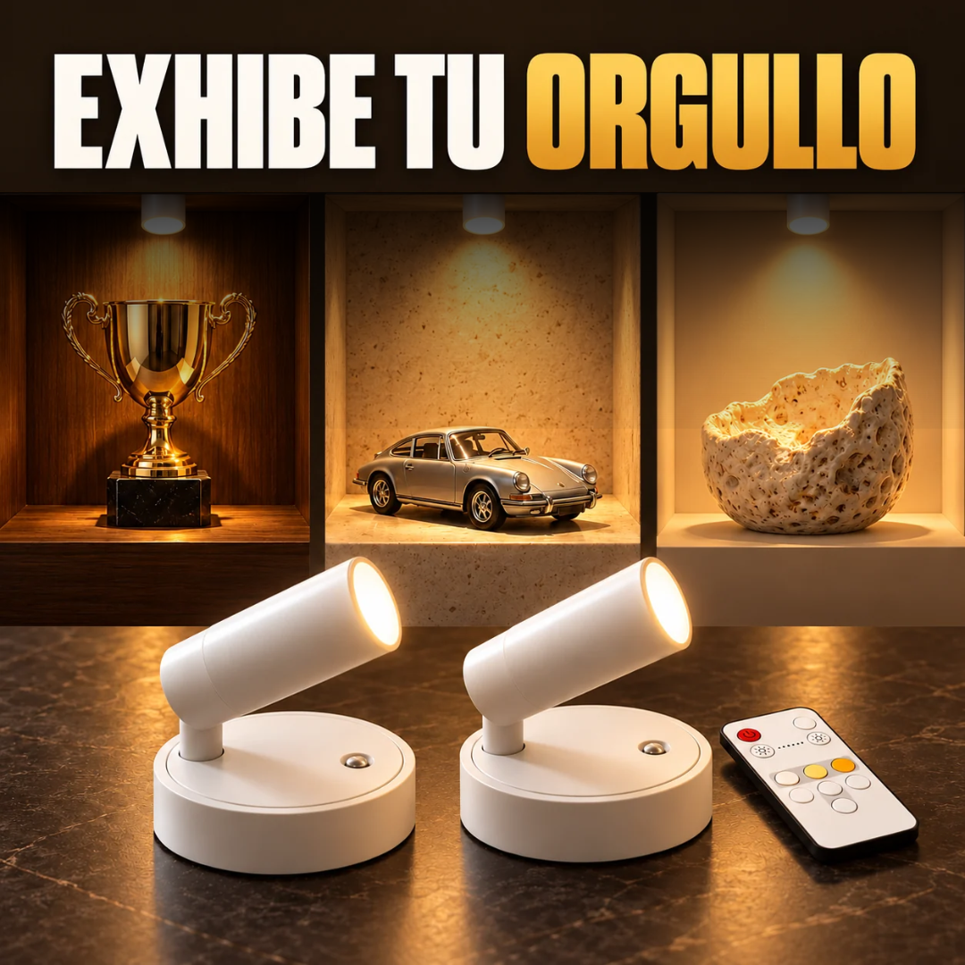 Set x2 Luces Inalámbricas - Resalta lo que Más Quieres
