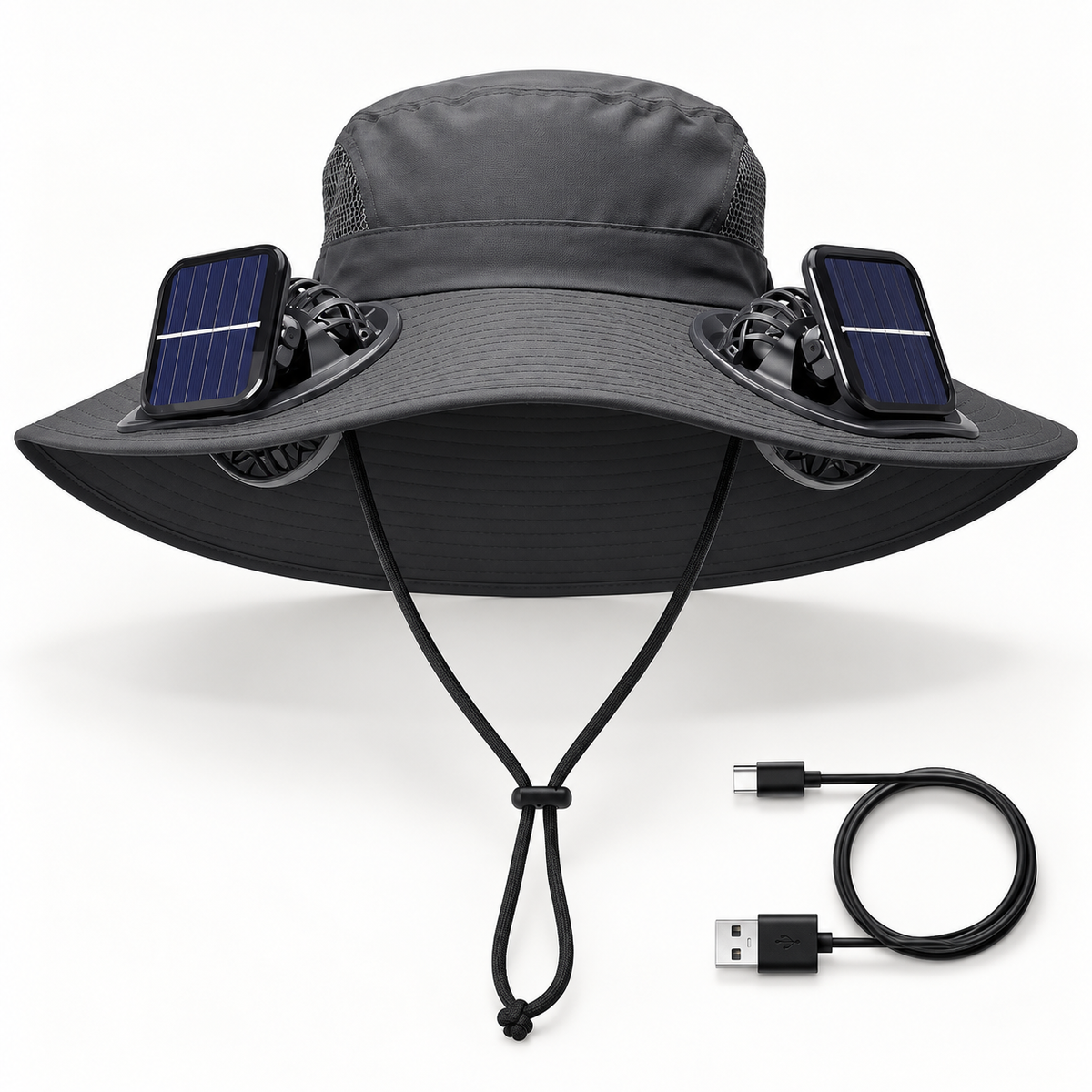 Sombrero Pescador Breeze Pro -  con ventiladores incluidos