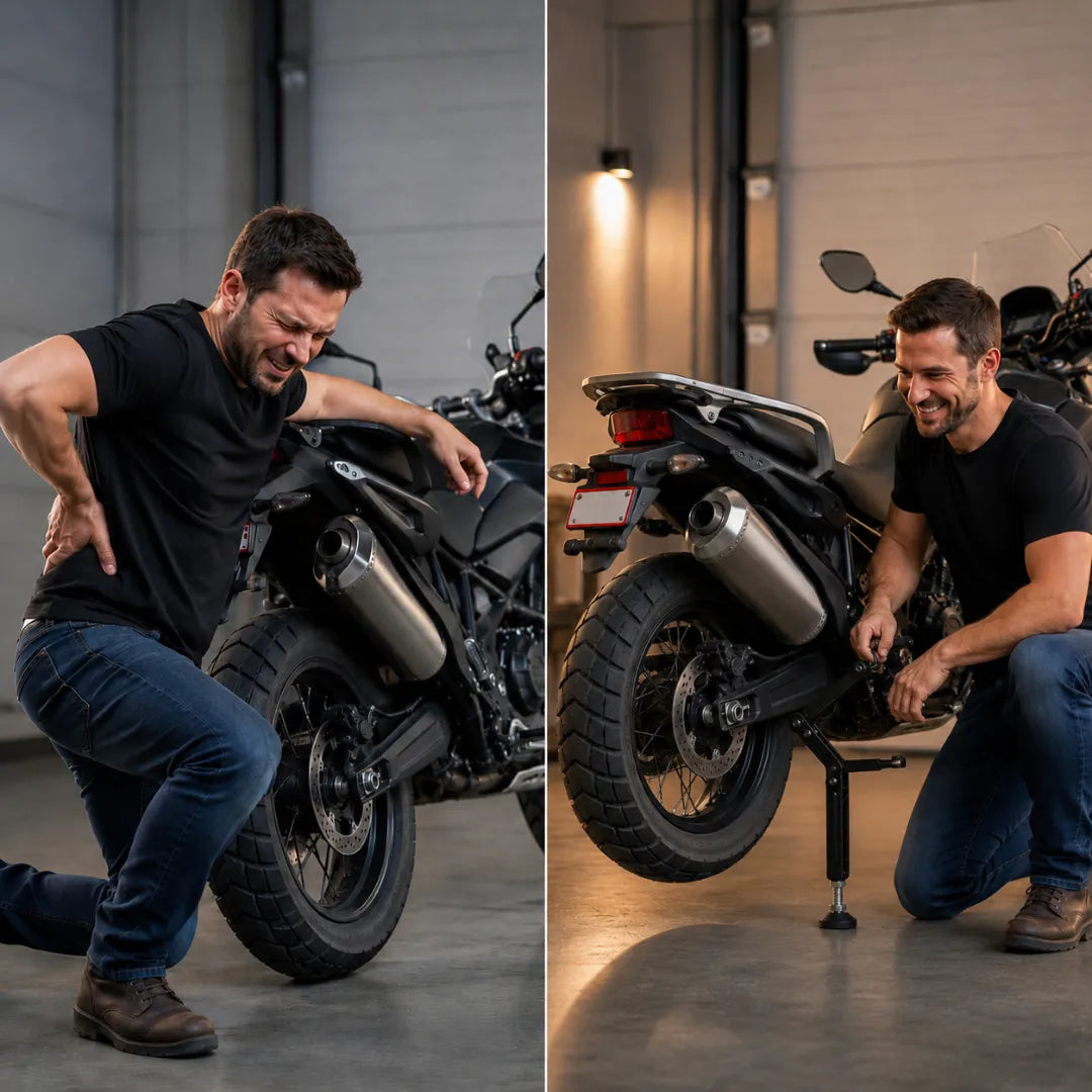 Soporte Elevador Para Moto Plegable
