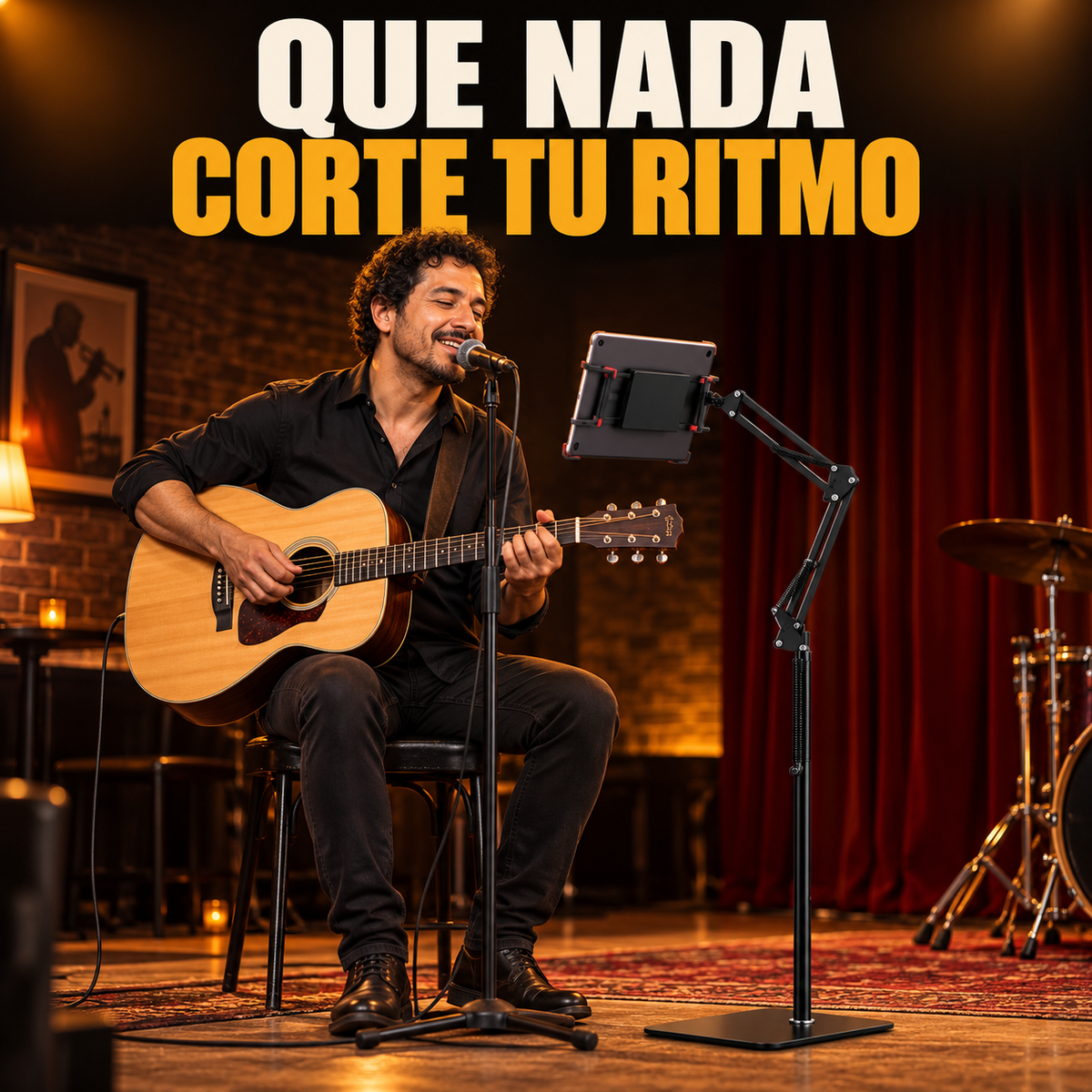 Soporte de Pie Articulado -  Tus Manos en la Música