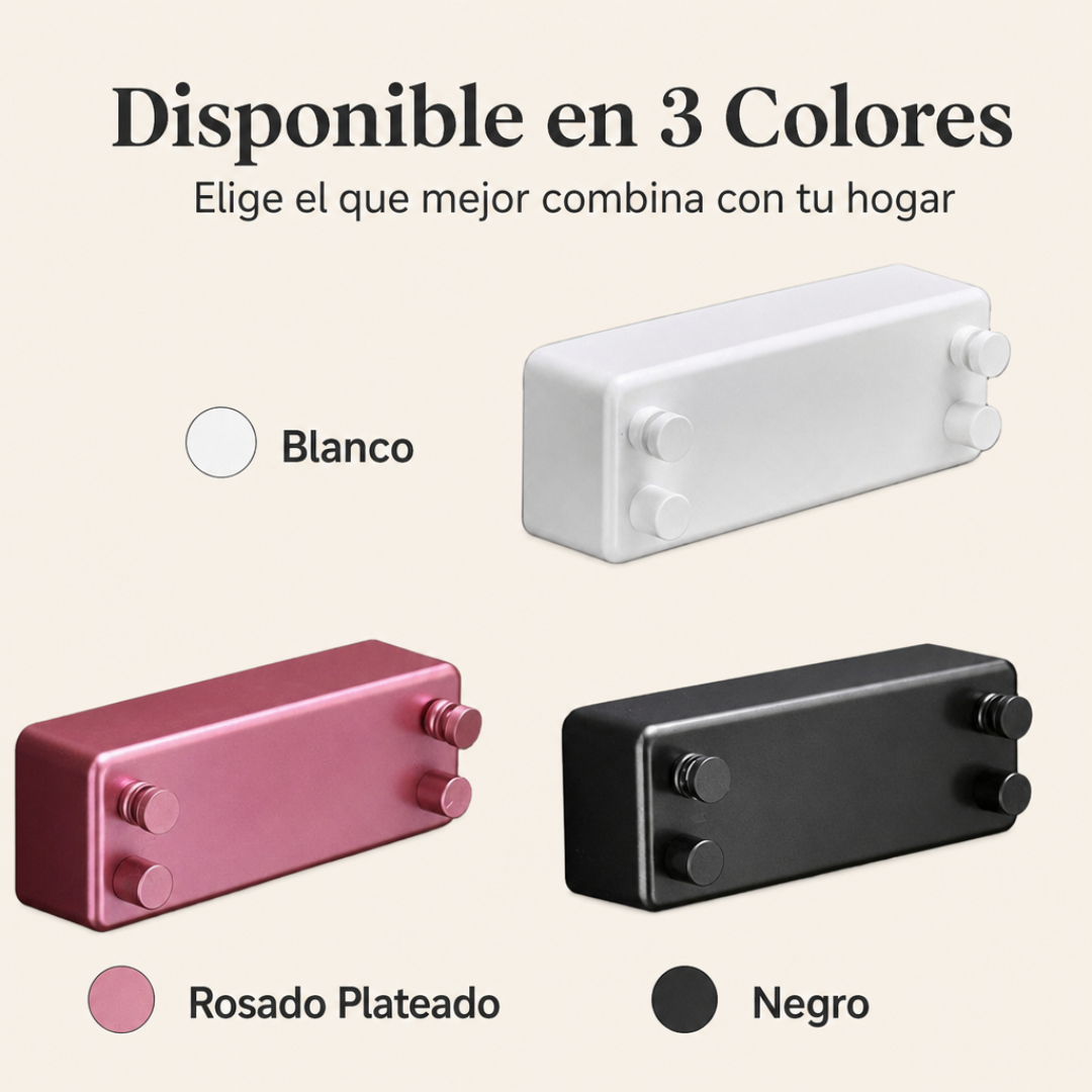 Tendedero Retractil Doble - Listo para Usar sin Perforar