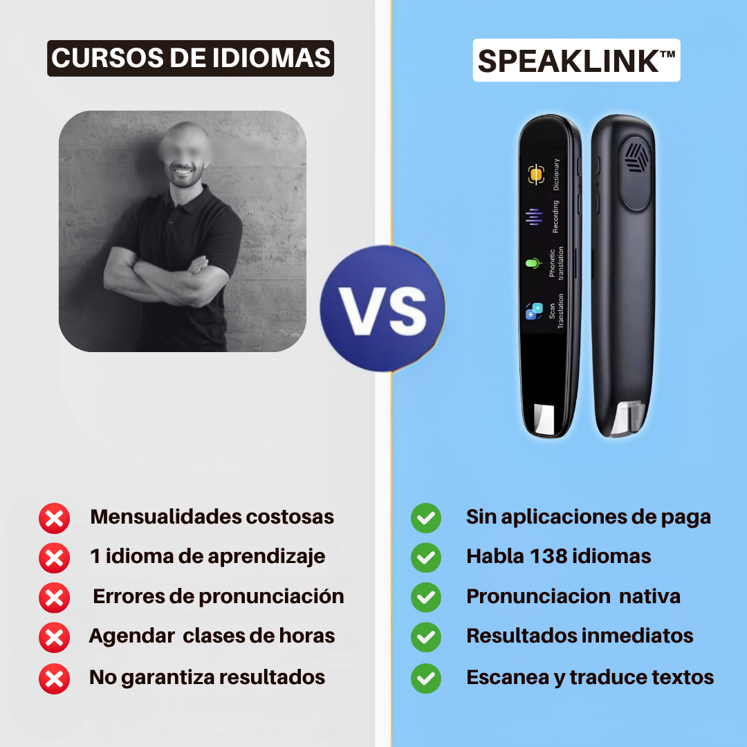 SPEAKLINK ™ traductor inteligente